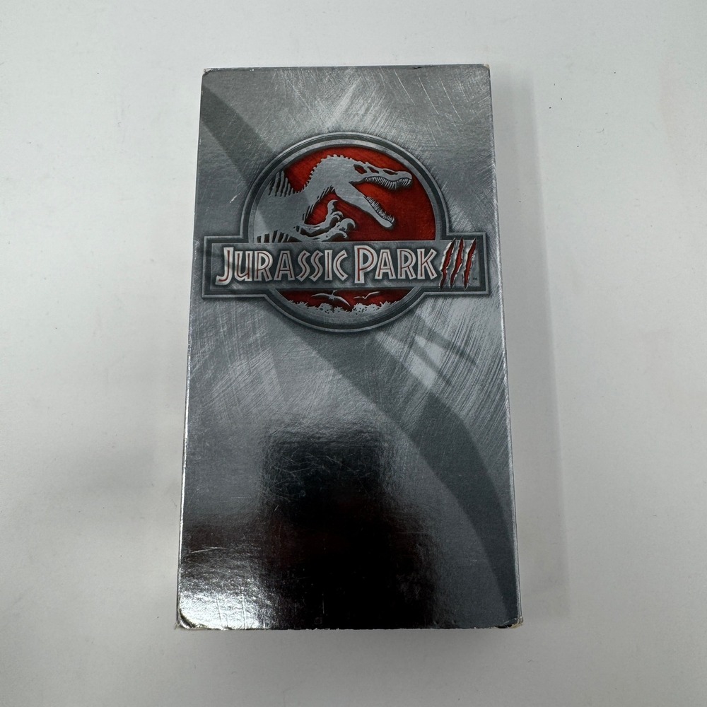 2001 Universal Studios Jurassic Park III VHS Preowned Sci-Fi Action Movie